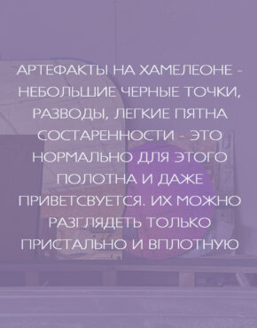 Зеркало круглое хамелеон